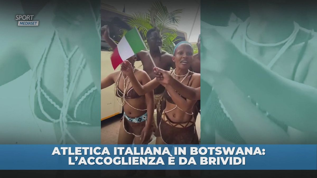Atletica italiana in Botswana, accoglienza da brividi