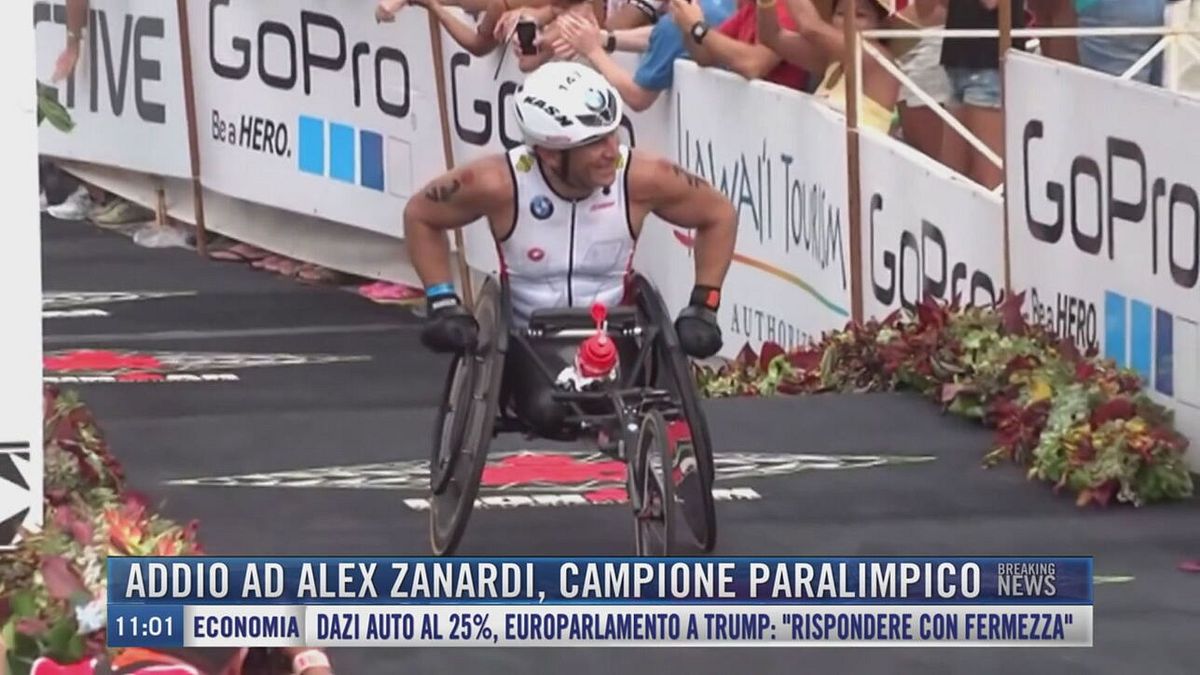Breaking News delle 11.00 | Addio ad Alex Zanardi, campione paralimpico
