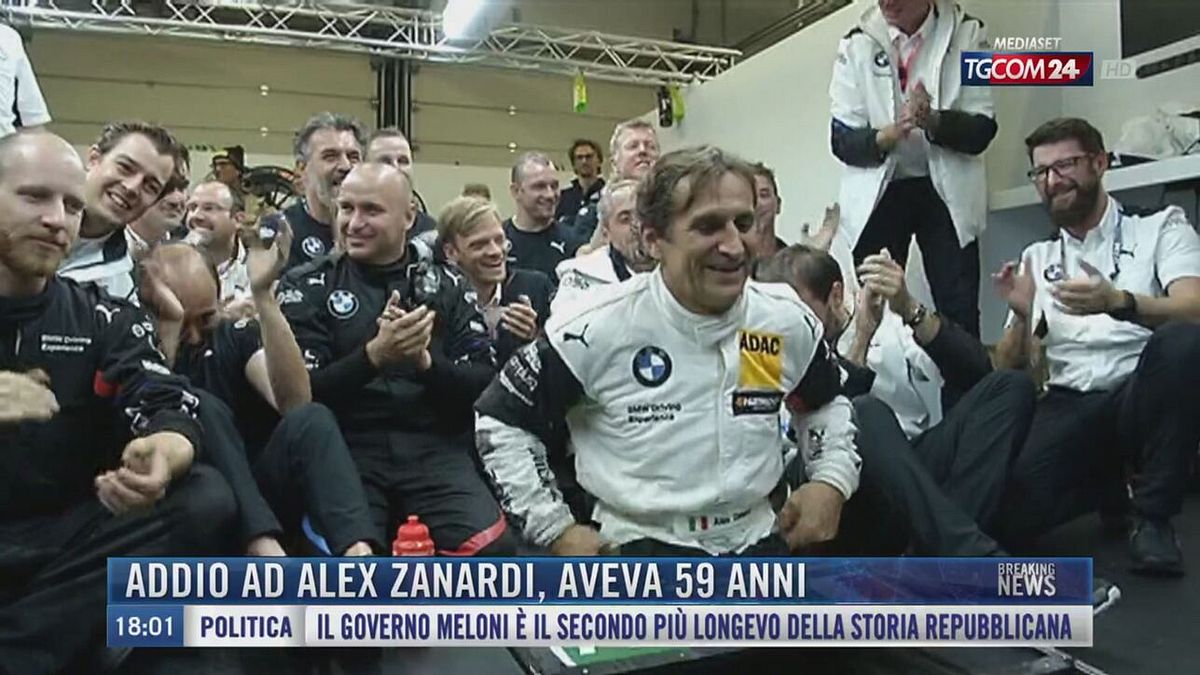 Breaking News delle 18.00 |  Addio ad Alex Zanardi, aveva 59 anni