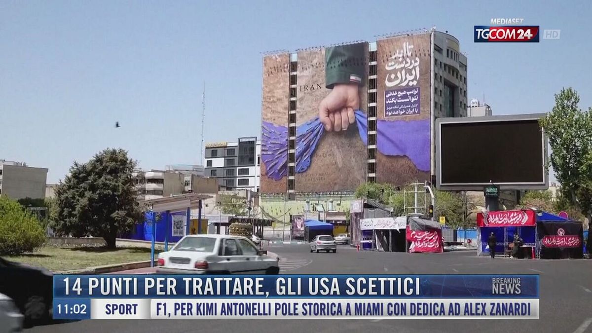 Breaking News delle 11.00 | 14 punti per trattare, gli Usa scettici