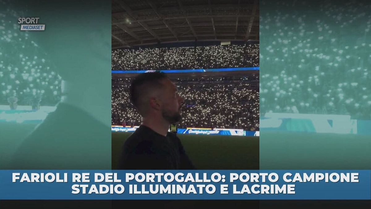 Farioli campione del Portogallo: lacrime al Do Dragao