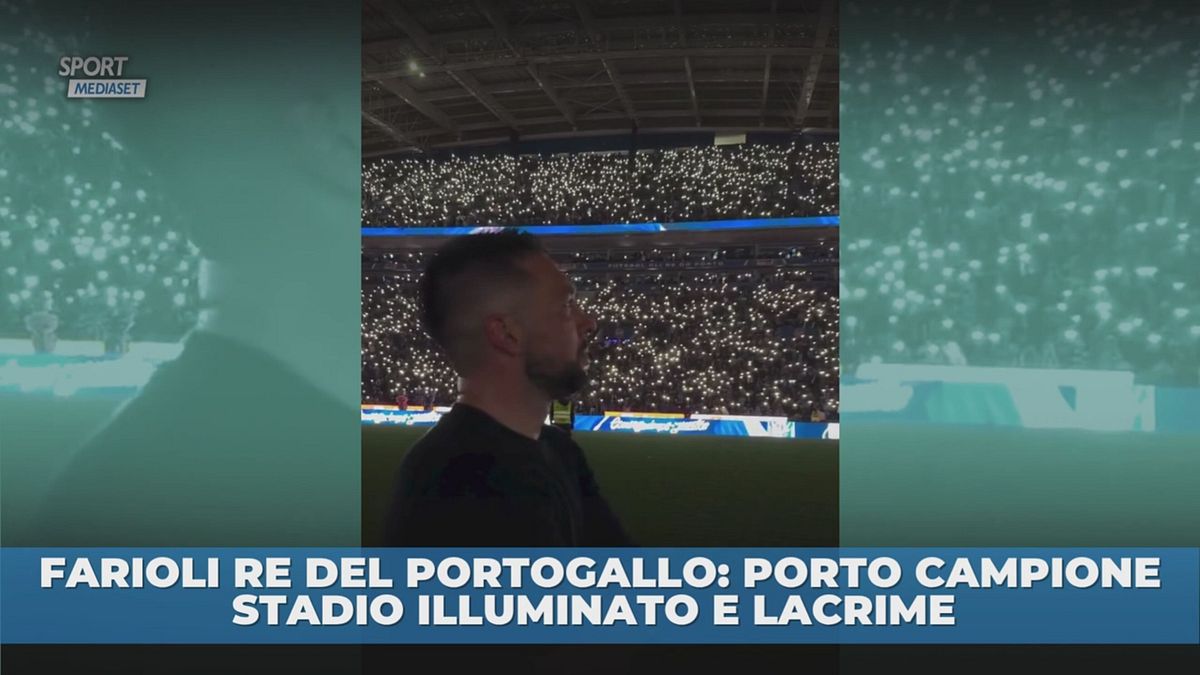 Farioli campione del Portogallo: lacrime al Do Dragao