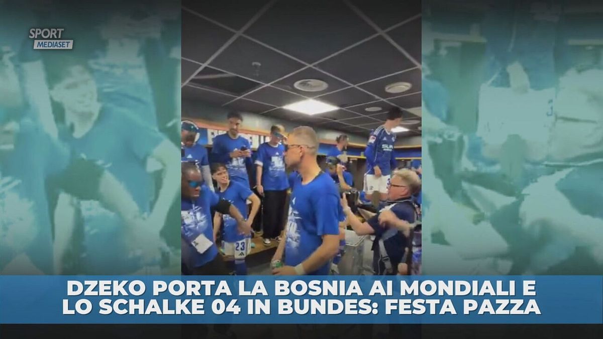 Dzeko riporta lo Schalke 04 in Bundes: re della festa
