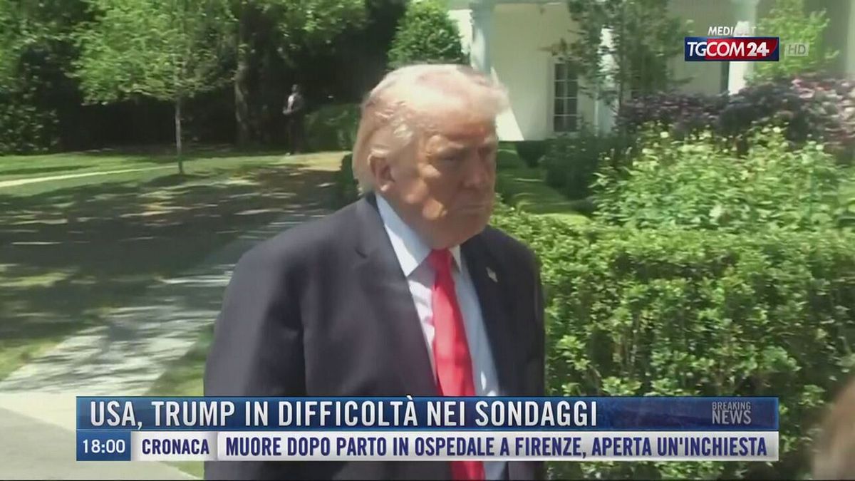 Breaking News delle 18.00 | Usa, Trump in difficoltà nei sondaggi