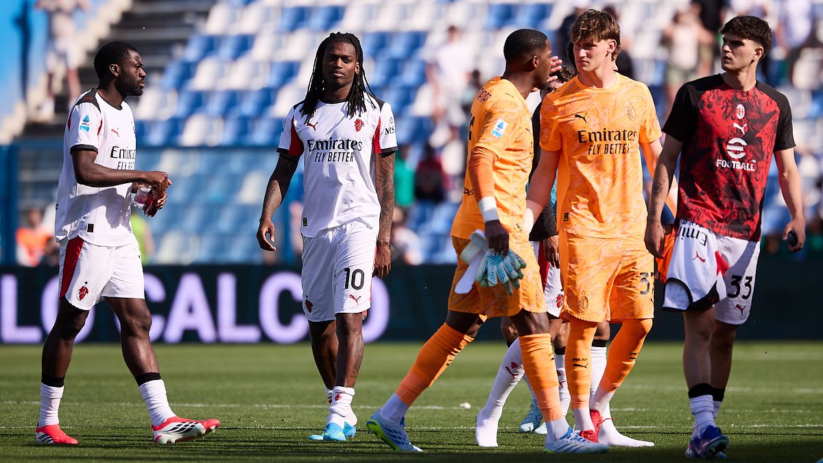 Maignan alla fine di Sassuolo-Milan