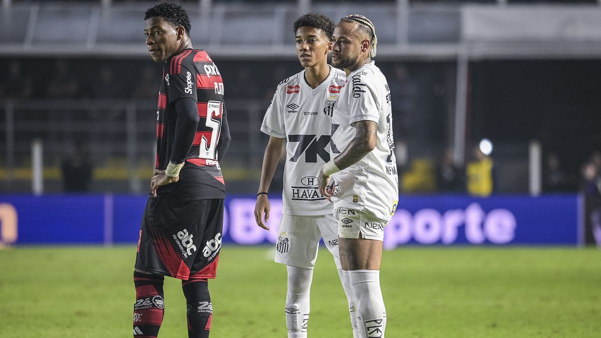Neymar e Robinho Jr