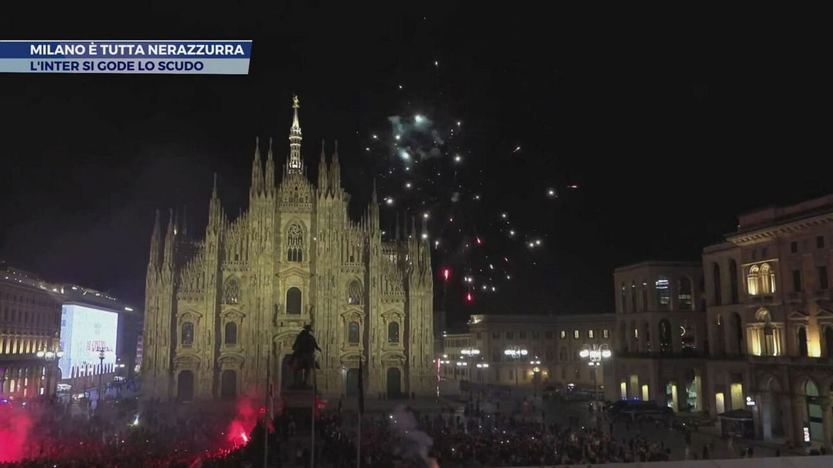 Milano è tutta nerazzurra