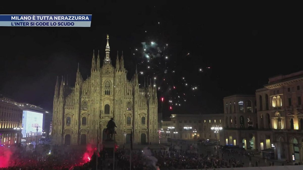 Milano è tutta nerazzurra