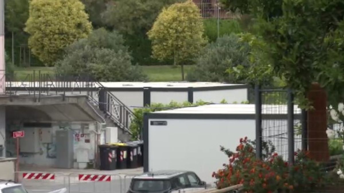 Spotorno, a scuola dentro a un container