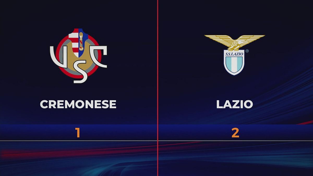 Cremonese-Lazio 1-2: gli highlights