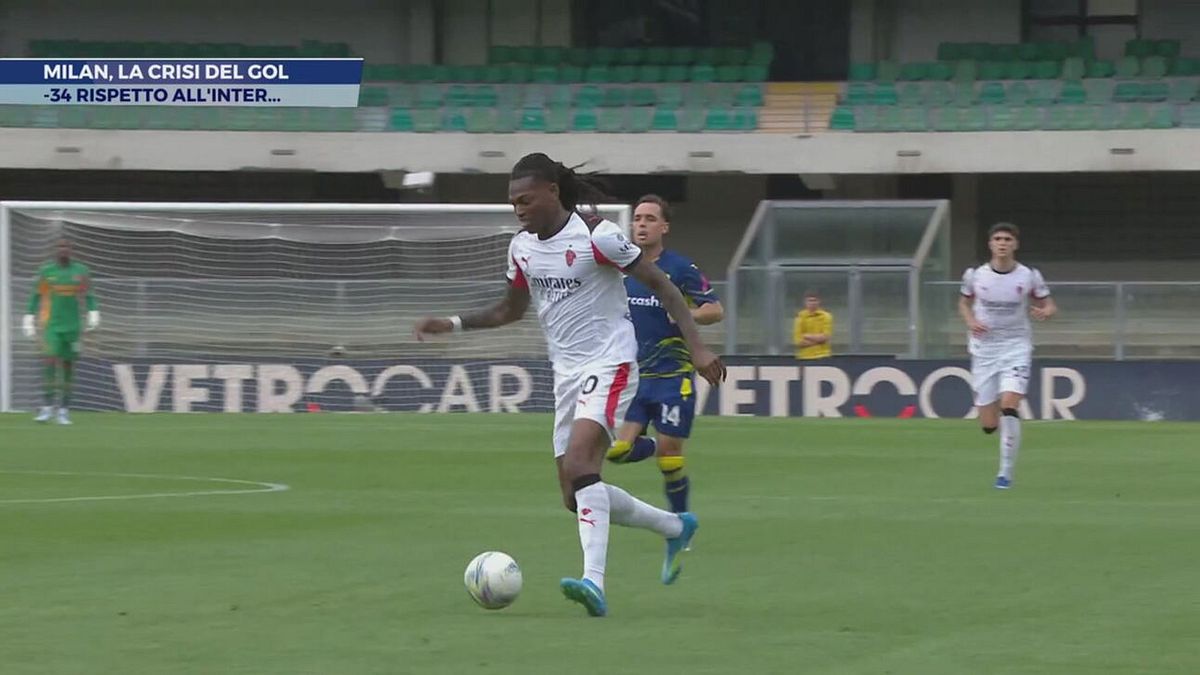 Milan, la crisi del gol