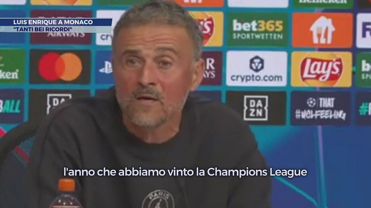 Luis Enrique a Monaco