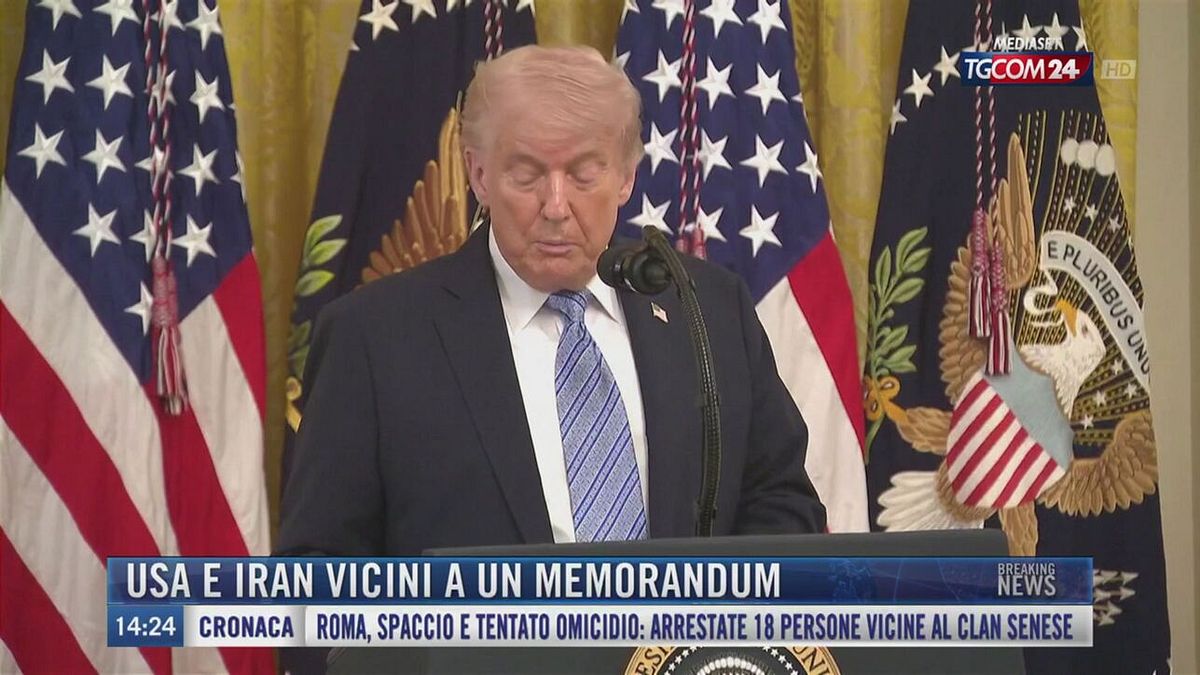 Breaking News delle 14.00 | Usa e Iran vicini a un memorandum