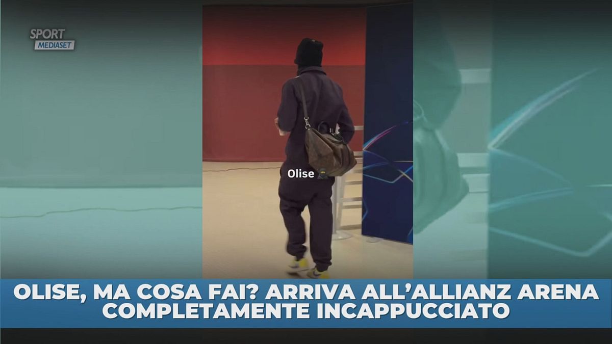 Olise, ma cosa fai? Completamente incappucciato prima di Bayern-PSG