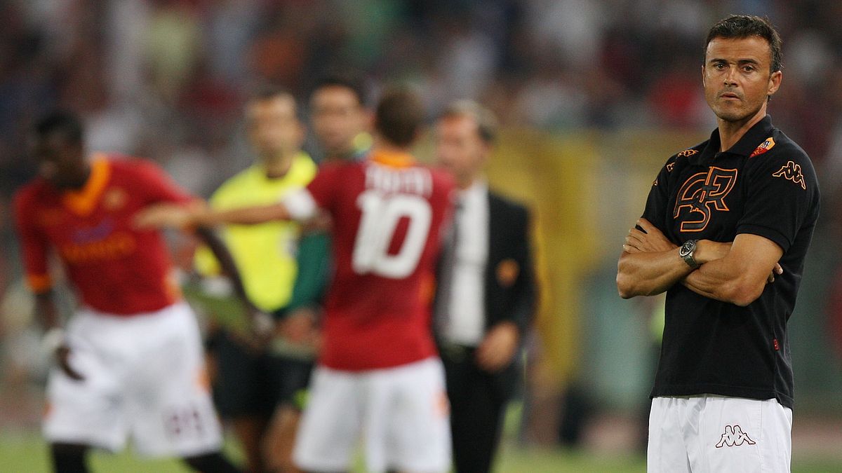 PSG - Luis Enrique, ha allenato la Roma nella stagione 2011-2012