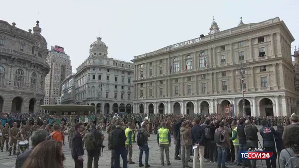 alzabandiera genova adunata alpini per sito SRV