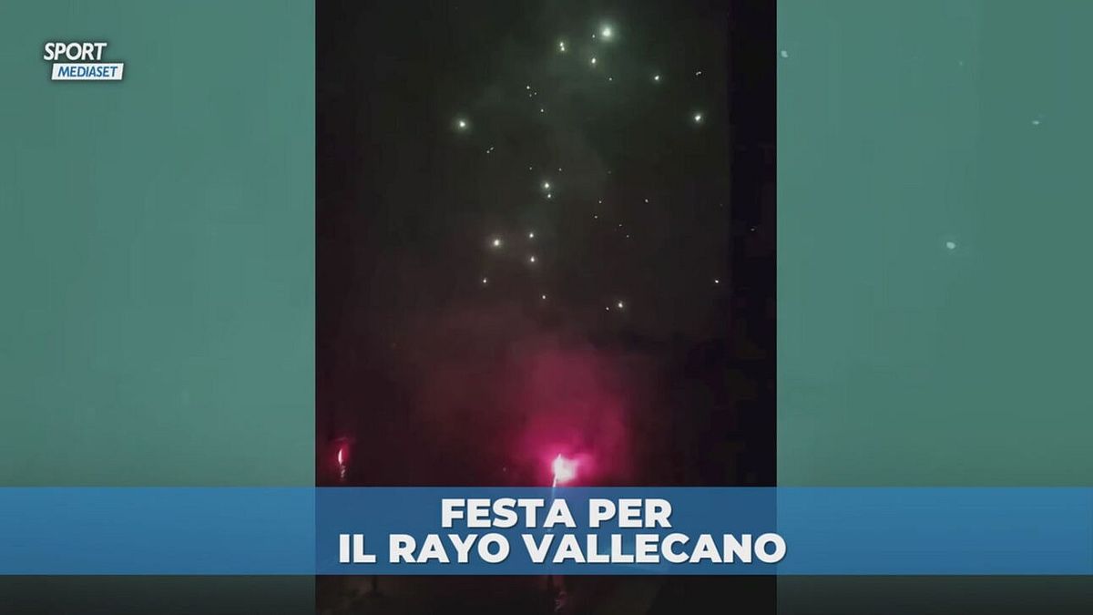 Conference League, Rayo Vallecano in finale: festa nel quartiere di Madrid