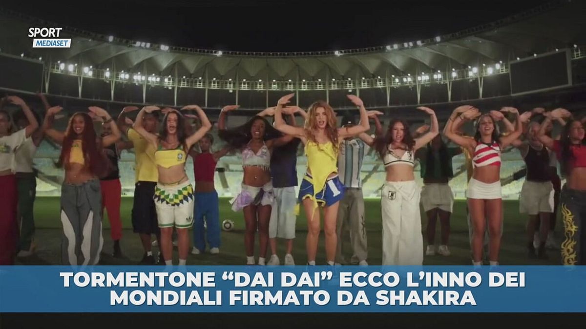 "Dai, dai": il nuovo inno dei Mondiali cantato da Shakira è già un tormentone