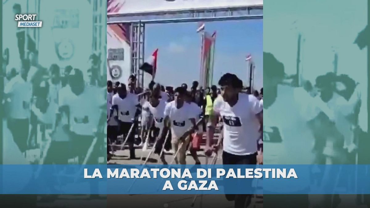 Maratona tra le macerie di Gaza: in gara anche ragazzi amputati