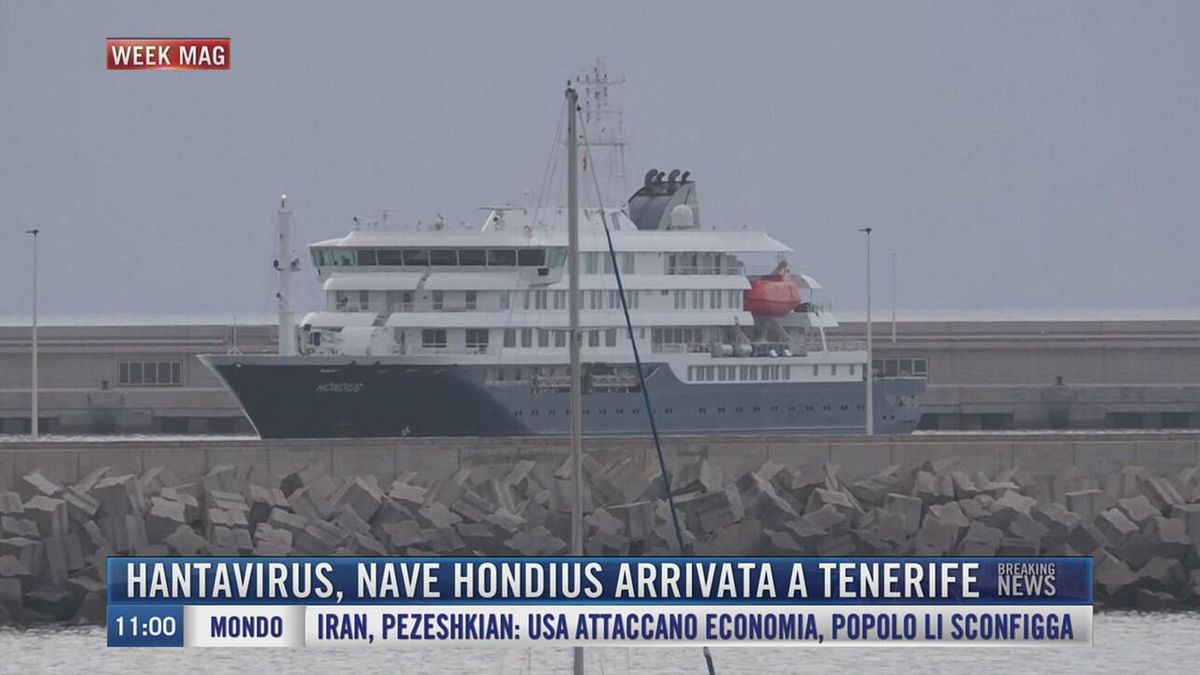 Breaking News delle 11.00 | Hantavirus, nave Hondius arrivata a Tenerife
