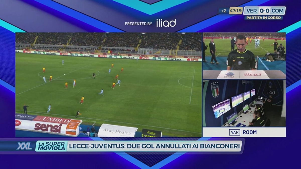 Lecce-Juventus, la super moviola