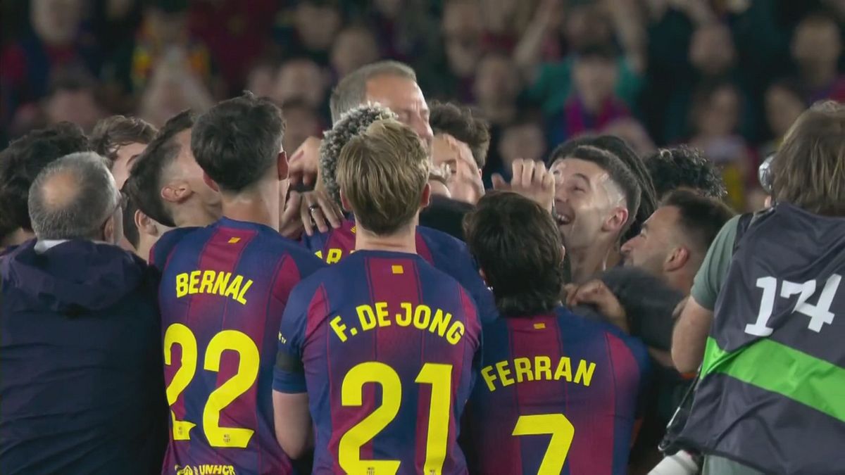 Triplice fischio, il Barcellona è campione di Spagna