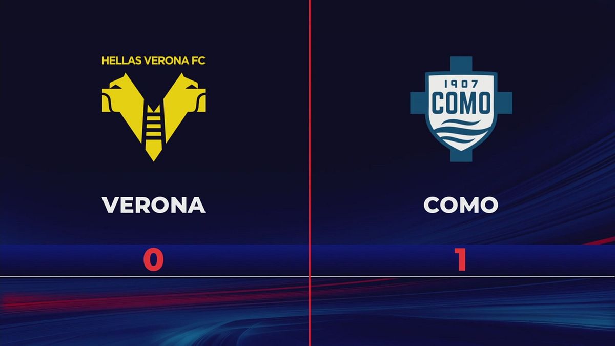 Verona-Como 0-1: gli highlights