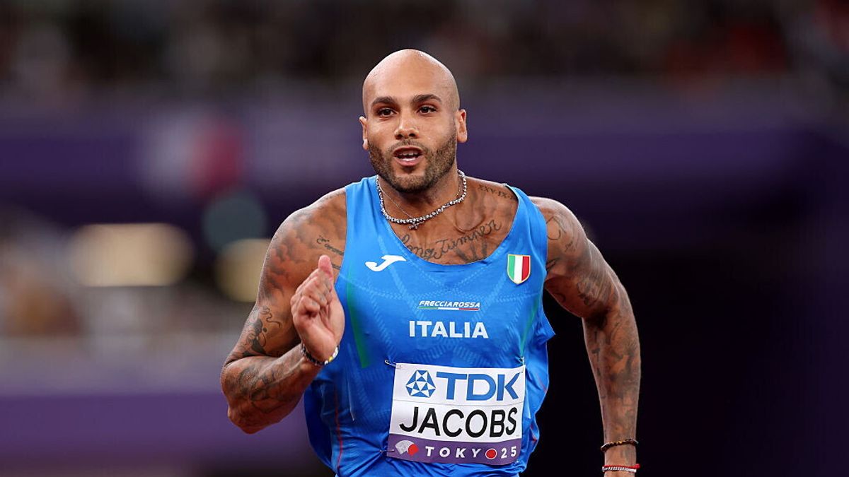 Marcell Jacobs-100 metri e 4x100: voto 7. 