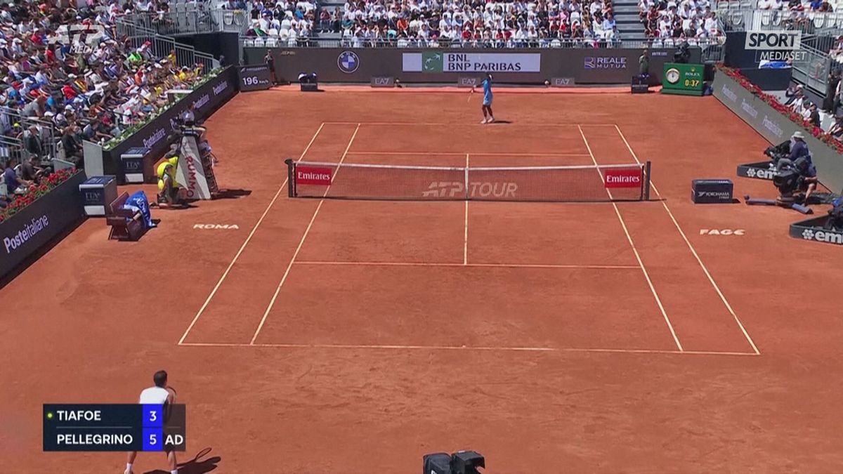 MCH TENNIS PELLEGRINO BATTE TIAFOE MCH