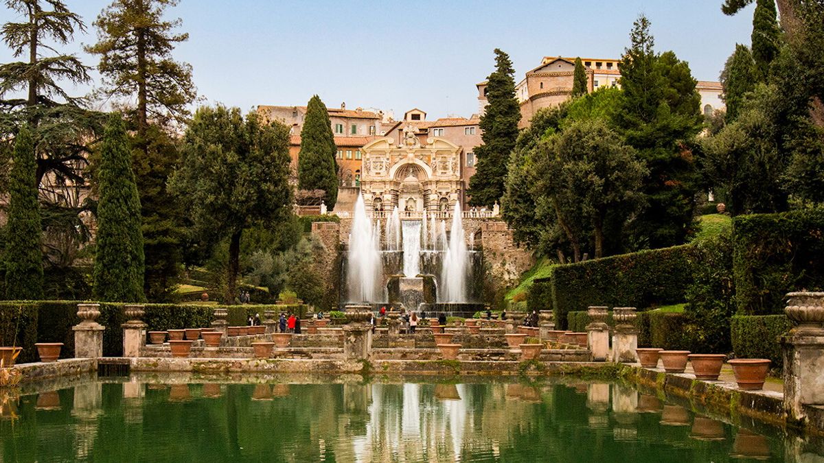  Giardini di Villa d'Este, Tivoli. Foto: Martino Sacchi