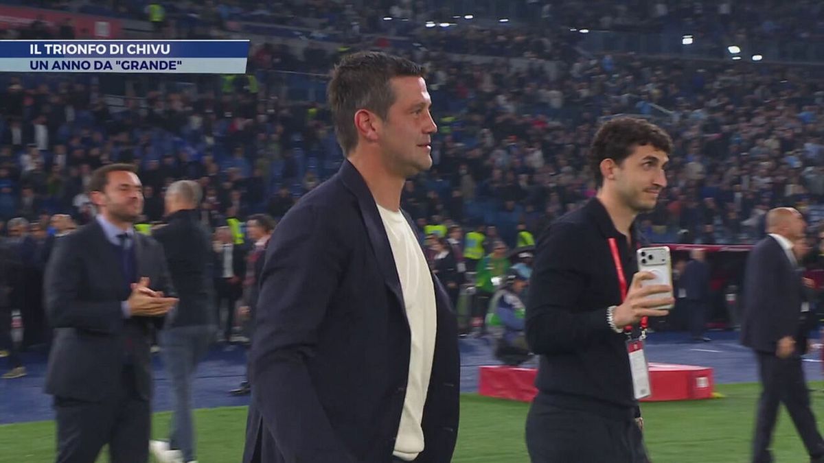 Il trionfo di Chivu