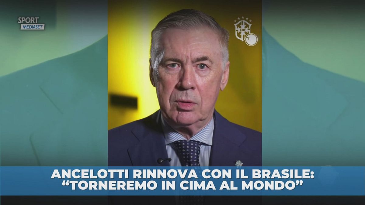 Ancelotti avanti con il Brasile fino al 2030