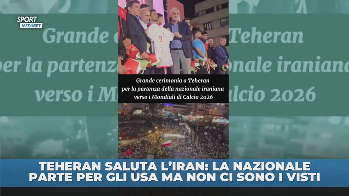 AnTeheran saluta l'Iran: in migliaia per salutare la Nazionale