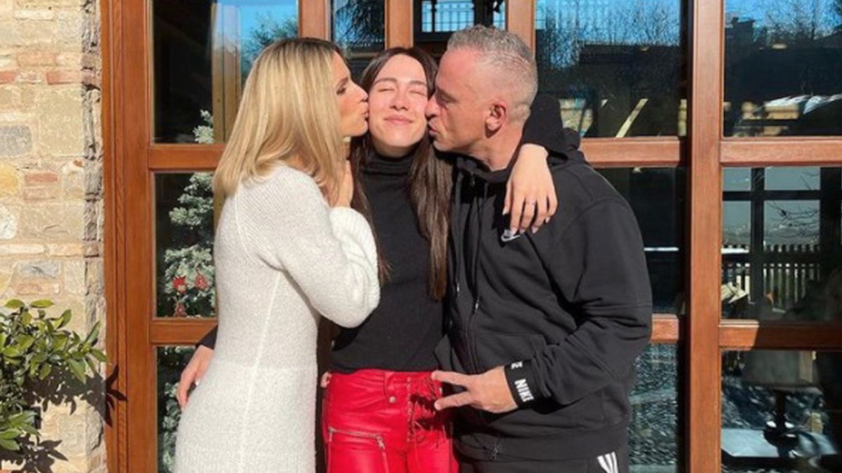 Michelle Hunziker, Aurora Ramazzotti, Eros Ramazzotti