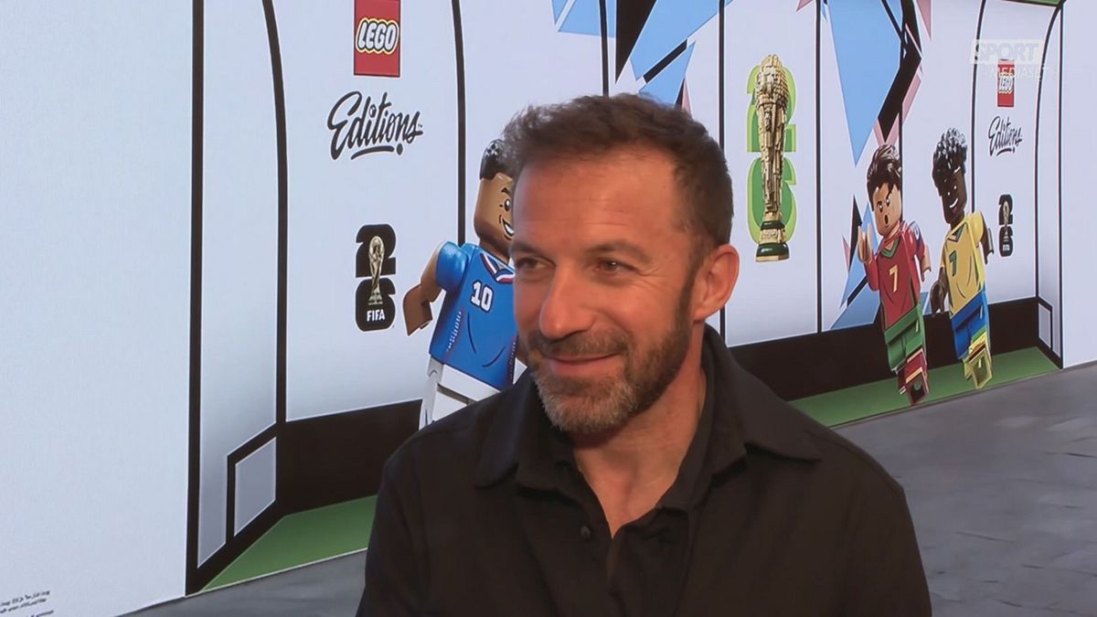 DICH DEL PIERO NAZIONALE E CHAMPIONS DICH