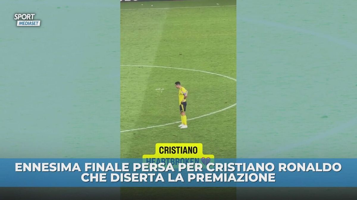 Ronaldo diserta la cerimonia