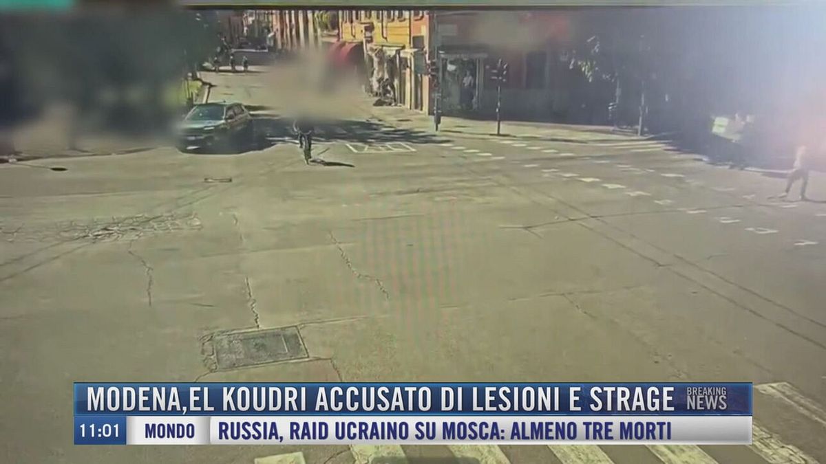 Breaking News delle 11.00 | Modena, El Koudri accusato di lesioni e strage
