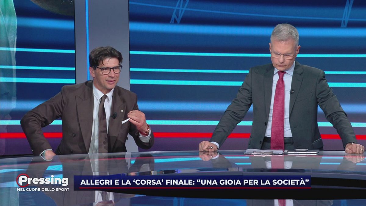 Tacchinardi: "Allegri è uno dei più bravi sotto pressione"