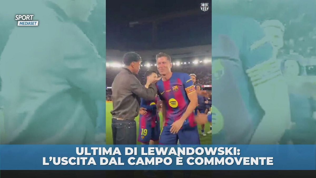 Ultima al Camp Nou di Lewandowski