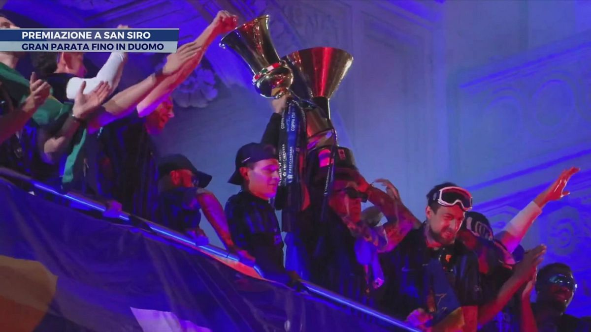 Premiazione a San Siro