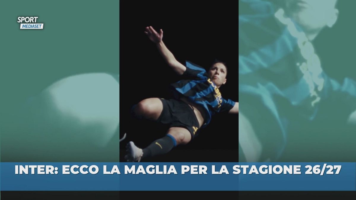 L'Inter presenta la nuova maglia per la stagione 26/27