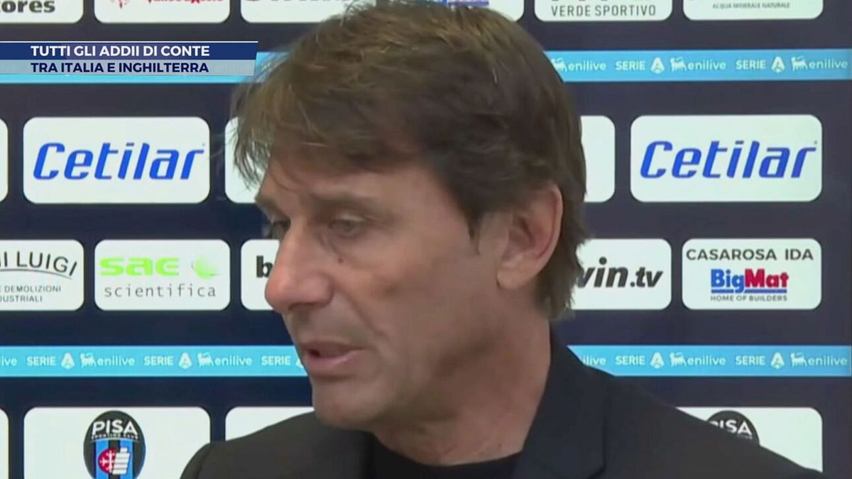 Tutti gli addii di Conte