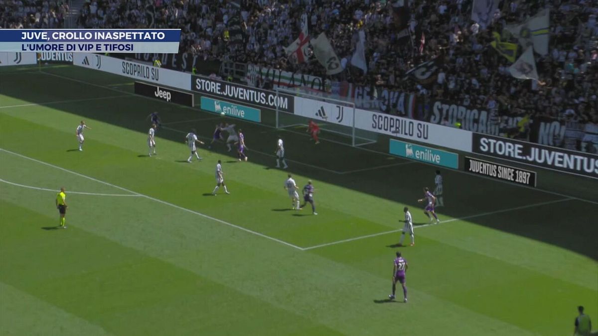 Juve, crollo inaspettato