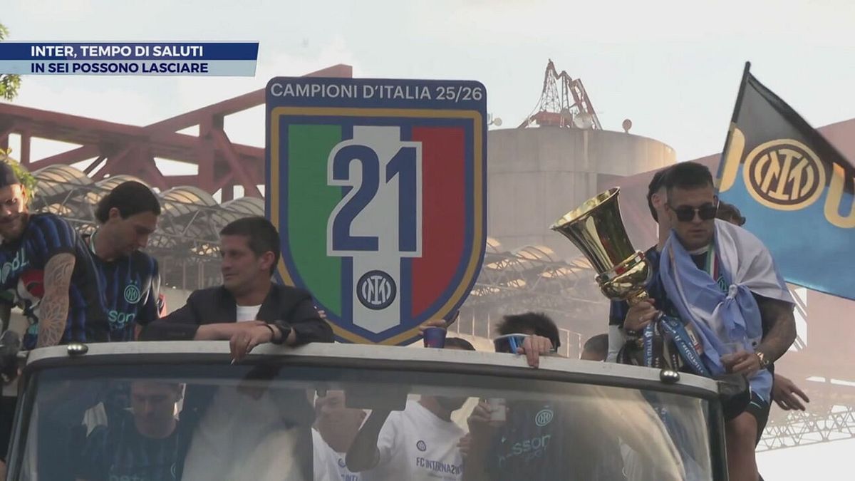 Inter, tempo di saluti