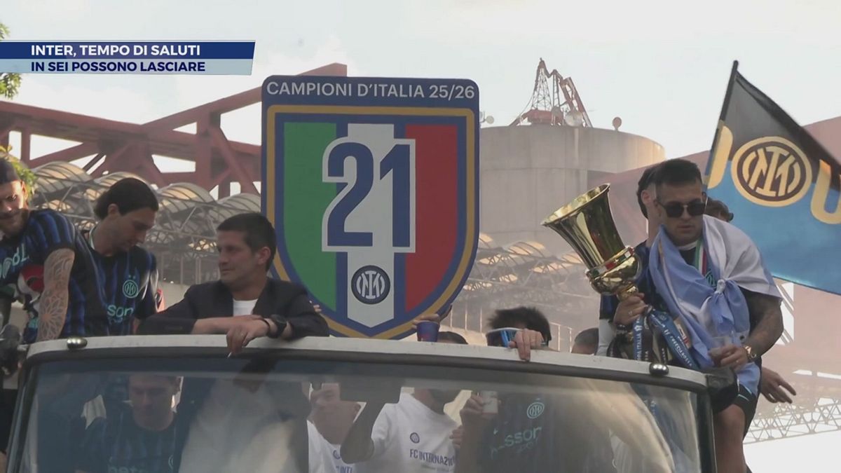 Inter, tempo di saluti