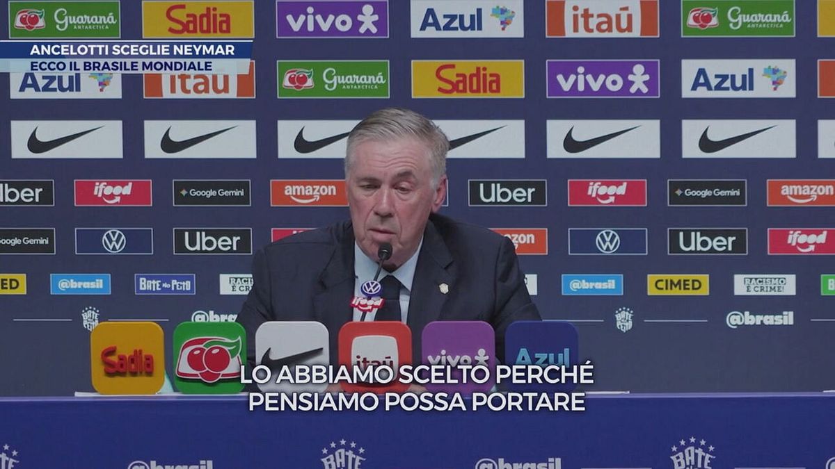 Ancelotti sceglie Neymar