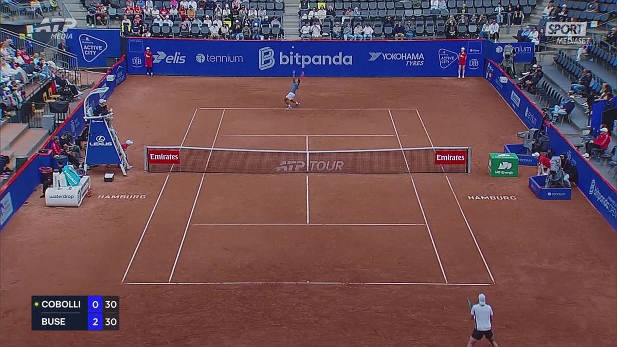 MCH ATP AMBURGO COBOLLI SCONFITTO DA BUSE  MCH