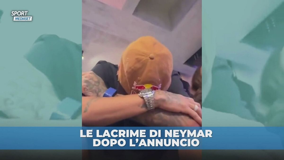 Neymar al Mondiale: il pianto infinito dopo l'annuncio di Ancelotti