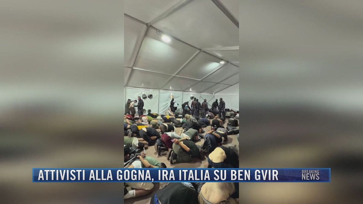 Breaking News delle 21.30 |  Attivisti alla gogna, ira Italia su Ben Gvir