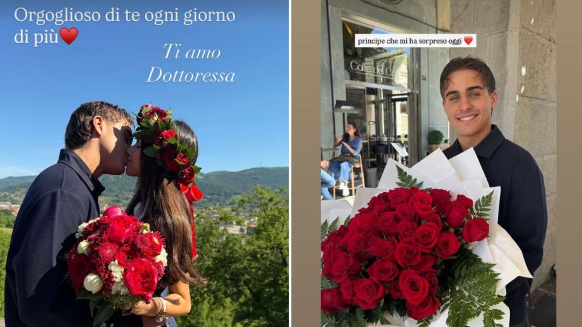 Davide Bonolis e Martina Dotti